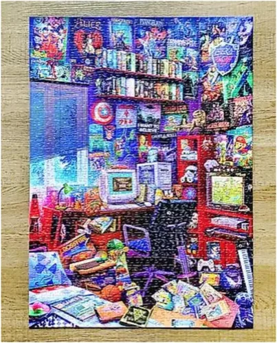 Vista 3 de Puzzle: El niño más feliz del mundo 1000 piezas