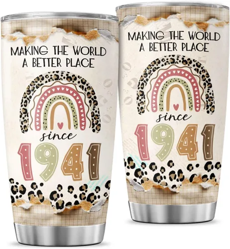 Vista 17 de Making The World A Better Place Since 1996 - Vaso de acero inoxidable de 20 onzas, regalo de cumpleaños para mujeres, regalo de cumpleaños para 30
