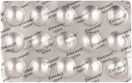 Vista 3 de XONA ZINCOVIT MULTIVITAMIN Paquete de 2 tiras (30 comprimidos)