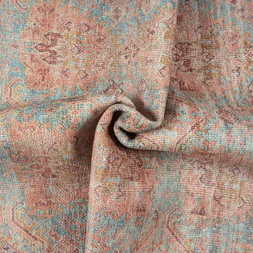 Vista 106 de GLN Rugs Traditional Collection - Alfombra de felpilla lavable a máquina, tradicional lavable, antideslizante, alfombra de felpilla de pelo corto