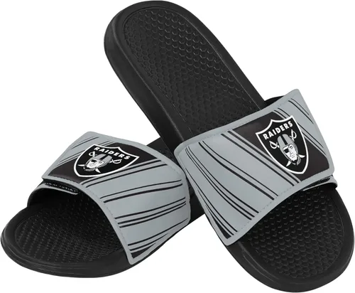 Vista 8 de FOCO mens NFL Team Logo Legacy Sport Slide Sandals