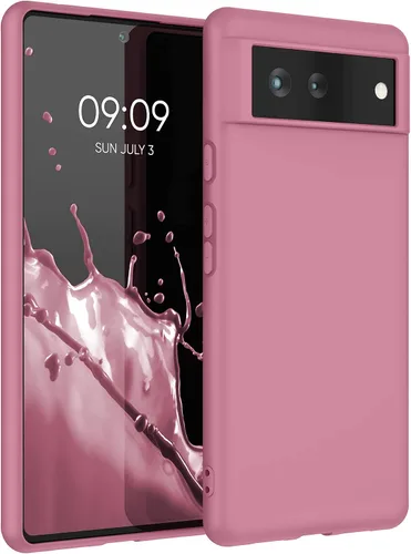 Vista 29 de kwmobile Funda compatible con Google Pixel 6 - Funda protectora de silicona TPU suave y delgada - Piedra antigua