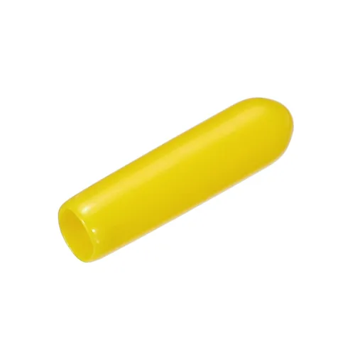 Vista 73 de uxcell 80 tapas de goma de 0.551 in de vinilo de identificación redonda tapa tapa de rosca de tornillo protectores negro