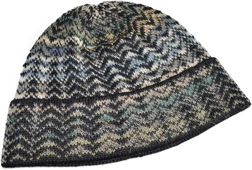 Vista 2 de Invisible World Gorro de lana de alpaca 100% para mujer