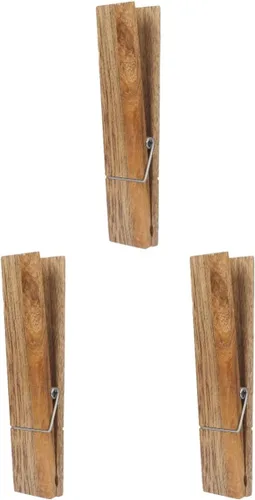 Vista 10 de Cabilock 2 ganchos de playa para toallas artesanales para colgar en la pared, colgador de pared con forma de pinza para la ropa, alfileres grandes