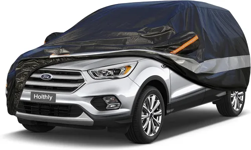 Vista 29 de Funda para automóvil SUV de ajuste personalizado para BMW X1/iX1 2009-2025, 100% impermeable, transpirable, para exteriores, protección contra