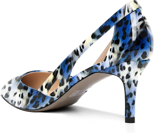 Vista 7 de Zapatos de tacón medio para mujer, con puntera puntiaguda, de 2.5 pulgadas