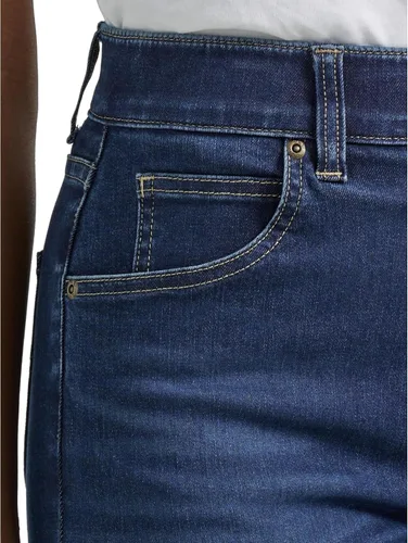 Vista 3 de Lee Pantalones de mezclilla ajustados Petite Ultra Lux Comfort con Flex Motion para mujer