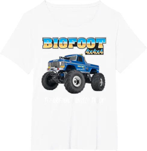 Vista 48 de Camiseta Monster Truck Gris asfalto
