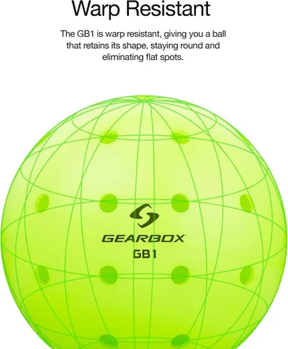 Vista 9 de Gearbox Bolas de pickleball GB1