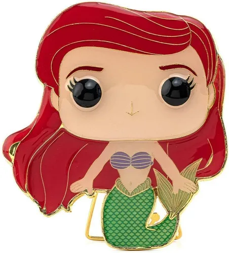 Vista 3 de Funko Pop! Pin Disney Ariel 06 Pin esmaltado grande