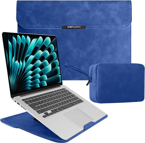 Vista 15 de Funda para portátil de 13-14 pulgadas con soporte para MacBook Neo 13 - Caqui