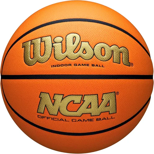 Vista 22 de Wilson NCAA Evo NXT Balones de Baloncesto Oficiales para Juegos en Interiores - Tamaños 6 y 7