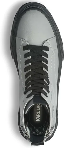Vista 5 de Karl Lagerfeld Paris Men's Double Zip Hi Top Sneaker