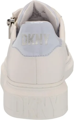 Vista 3 de DKNY Tenis de cuero con cordones para mujer