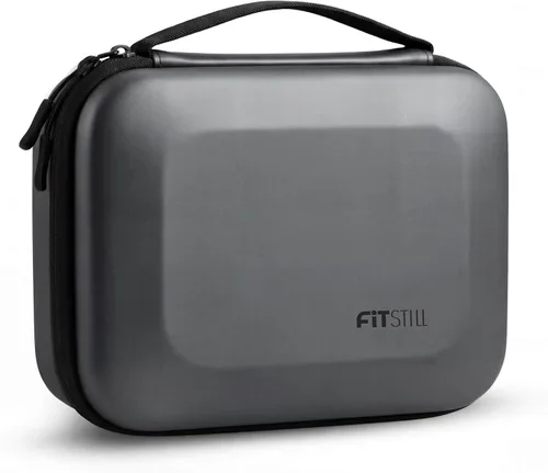 Vista 12 de FiTSTILL Mini estuche de almacenamiento de PU para Go Pro Max 2019/Go Pro Max 2025, funda protectora de viaje rígida Kit de accesorios