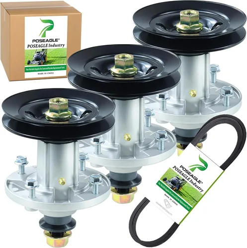 Vista 10 de GY21098 Conjunto de husillo para cubiertas John Deere D110 D105 A2 1xHusillo+1xGX20367