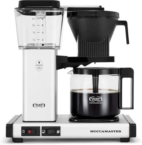 Vista 22 de Technivorm Moccamaster 53937 KBGV - Cafetera de 10 tazas, color negro, 40 onzas, 1.25 l
