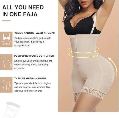 Vista 2 de FeelinGirl Get the Perfect Figure Shapewear for Women - Tummy Control, Butt Lifting, Thigh Shaping, and Waist Training
