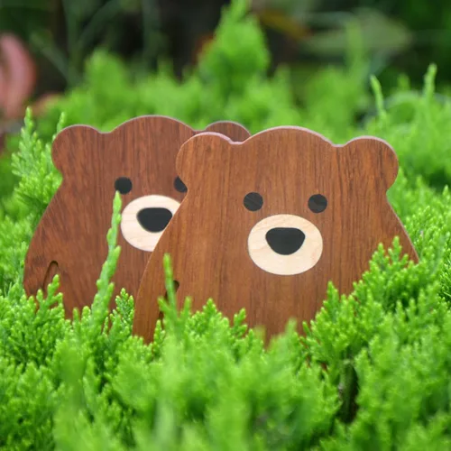 Vista 7 de Posavasos de madera absorbentes para bebidas, hechos a mano con múltiples incrustaciones de madera, juegos de posavasos de madera Sapele para mesa