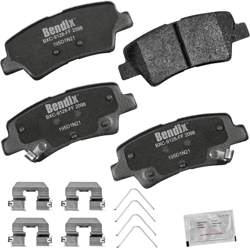 Vista 175 de Bendix Priority1 CFC154 - Juego de pastillas de freno de disco para Avanti II, Century, LeSabre, Regal, Riviera, chasis comercial, DeVille