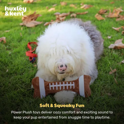 Vista 7 de Huxley & Kent Juguete Divertido para Perros con Chirriador – Juguetes Chirriantes de Felpa Power Plush para Perros Pequeños, Medianos y Grandes