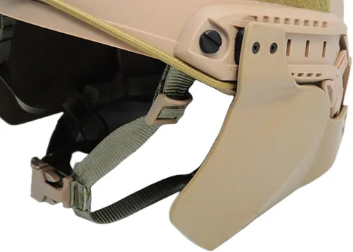Vista 5 de ATAIRSOFT Tactical Airsoft Up-Armor - Cubierta lateral protectora para casco rápido, accesorios para casco de riel