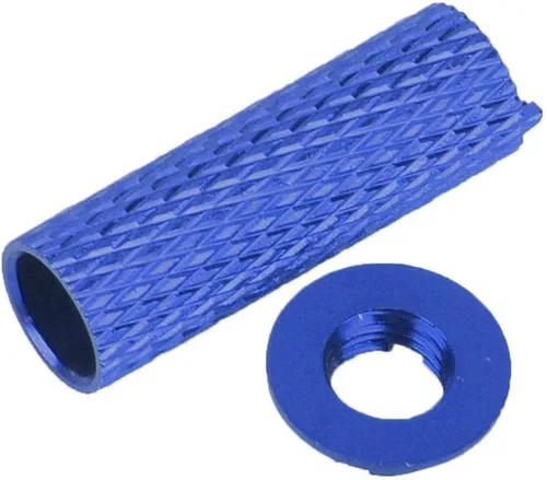Vista 8 de Dilwe Transmisor RC Interruptor de engranajes Tuercas de bloqueo Vehículos Piezas de repuesto de aluminio para kits de control remoto FUTABA