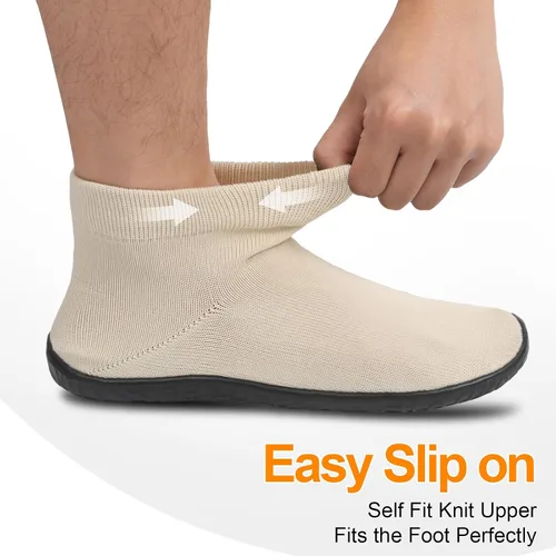 Vista 2 de SKASO Calcetines minimalistas para mujeres y hombres con suela multiusos y ultra portátil y antideslizante