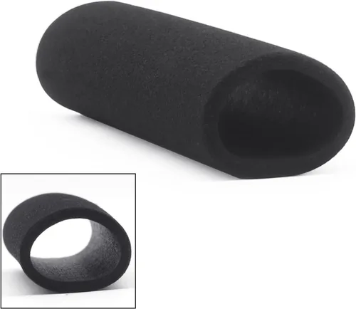 Vista 4 de Grip - Fundas de espuma antideslizantes universales antivibración, se adaptan a motocicletas deportivas duales, callejeras y todoterreno