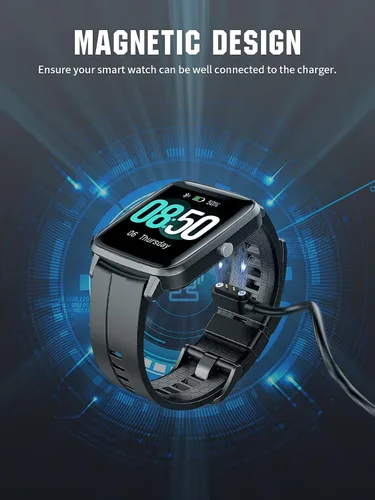 Vista 3 de Cargador de reloj inteligente TiMOVO compatible con YAMAY Letsfit