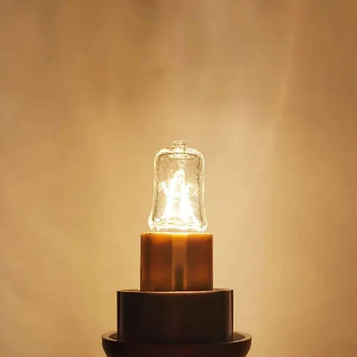 Vista 3 de Bombillas halógenas de 25 W de 25 W G9 T4 JCD Bi-Pin de 120 voltios base halógena para candelabros, apliques de pared, armarios colgantes