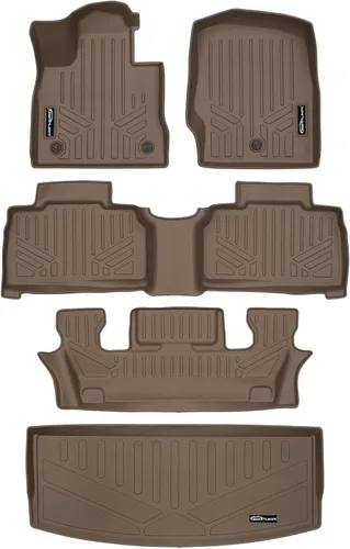 Vista 67 de SMARTLINER Alfombrilla de suelo para maletero de carga para todo tipo de clima para Ford Explorer 2002-2010
