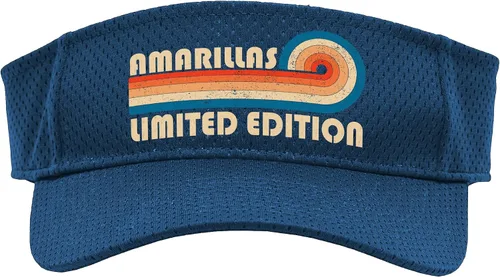 Vista 11 de AMARILLAS Retro 70s 80s Sunset Stripe Sport Sun Visor
