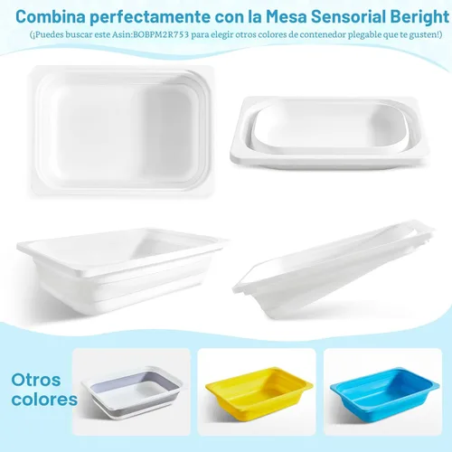 Vista 4 de Beright Juguetes para fregadero de cocina, juguetes de fregadero para niños pequeños con grifo mejorado, juguetes de simulación con agua corriente