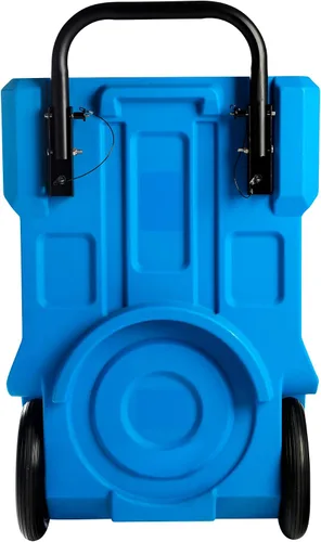 Vista 3 de MOUNTO Purificador de aire industrial portátil de 1000 cfm, depurador de aire negativo, potente motor de 1HP, filtro HEPA verdadero, 2 velocidades