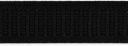 Vista 3 de Dritz 3/4" elástico no enrollable, 3 yardas de largo, negro Resistente al rollo y a la torsión, para cinturas y proyectos de costura