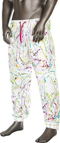 Vista 2 de Funny Guy Mugs 80s & 90s Retro Neon Windbreaker Pants