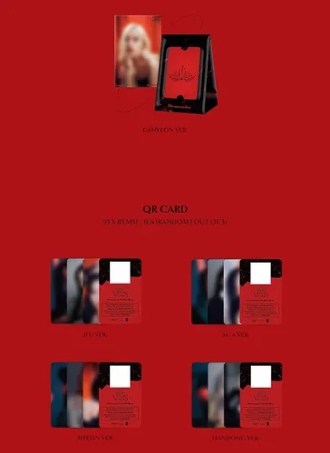 Vista 3 de (POCA Ver) DREAMCATCHER [VILLAINS] 9º Mini álbum (versión aleatoria Ver.+1ea Store Gift Photo Card) K-POP SELLADO