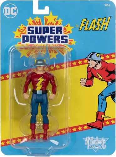 Vista 5 de McFarlane Toys - Figura de acción de DC Super Powers The Flash (Jay Garrick) de 4.5 pulgadas
