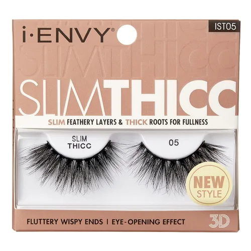 Vista 8 de i-ENVY - Pestañas postizas Thicc 3D con aleteo, pestañas postizas (02)