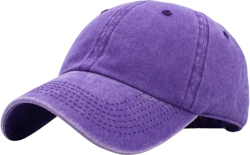 Vista 20 de KBETHOS Gorra de béisbol clásica unisex de algodón ajustable con corona baja - Sombrero liso para papá negro (1 unidad)