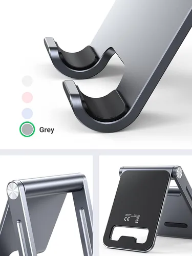 Vista 4 de UGREEN Soporte de Teléfono para Escritorio Porta Celular Ajustable Compatible con iPhone 17 Air/16/15/14/13 Pro Max/12 Mini/11/XS Max/XR/X/Nintendo