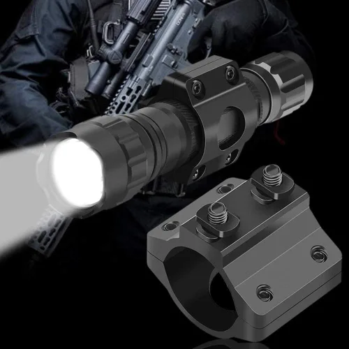 Vista 6 de Flashlight Mount M Lock Rail M Lock Light Mount