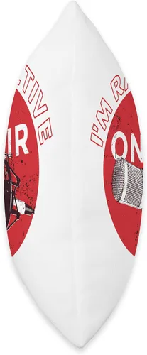 Vista 2 de Ham Radio Operator Call Sign Frequency Active Radio - Almohada de 18 x 18 pulgadas, multicolor