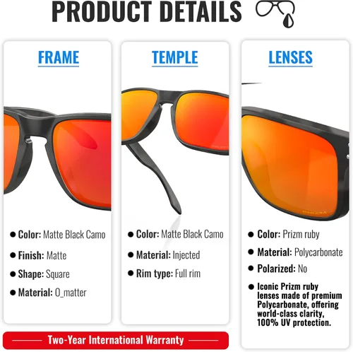 Vista 3 de Oakley HOLBROOK BLACK CAMO COLLECTION OO9102 Sunglasses With Official Kit