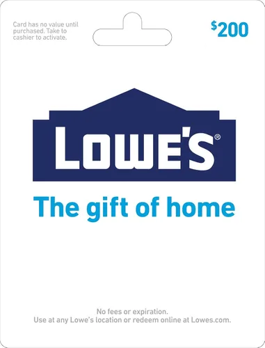 Vista 2 de Lowe's Physical Gift Card - $50