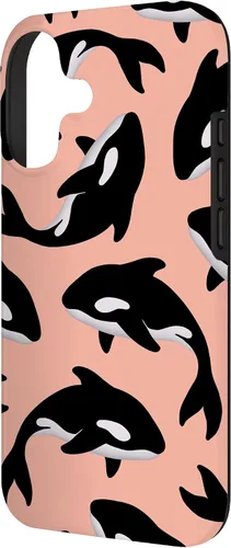 Vista 2 de Orca Whale Ocean Pattern - Carcasa para iPhone 17