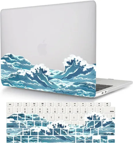 Vista 8 de Funda compatible con MacBook Pro de 13 pulgadas modelo: A1278 con CD-ROM (versión 2012 2011 2010 2009 2008), cubierta rígida de plástico y cubierta