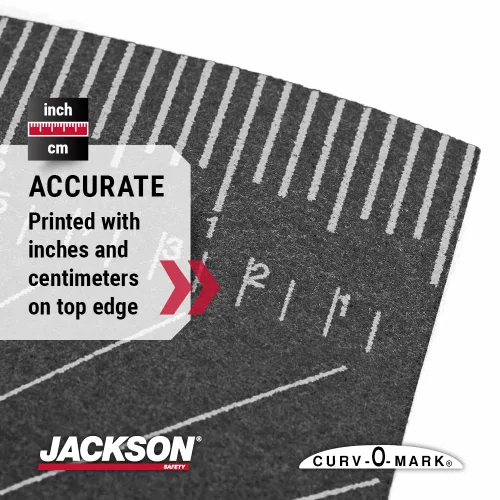 Vista 3 de Jackson Safety Herramienta de Medición de Tuberías - Herramienta de Cinta Envolvente Wrap-A-Round para Accesorios de Tuberías